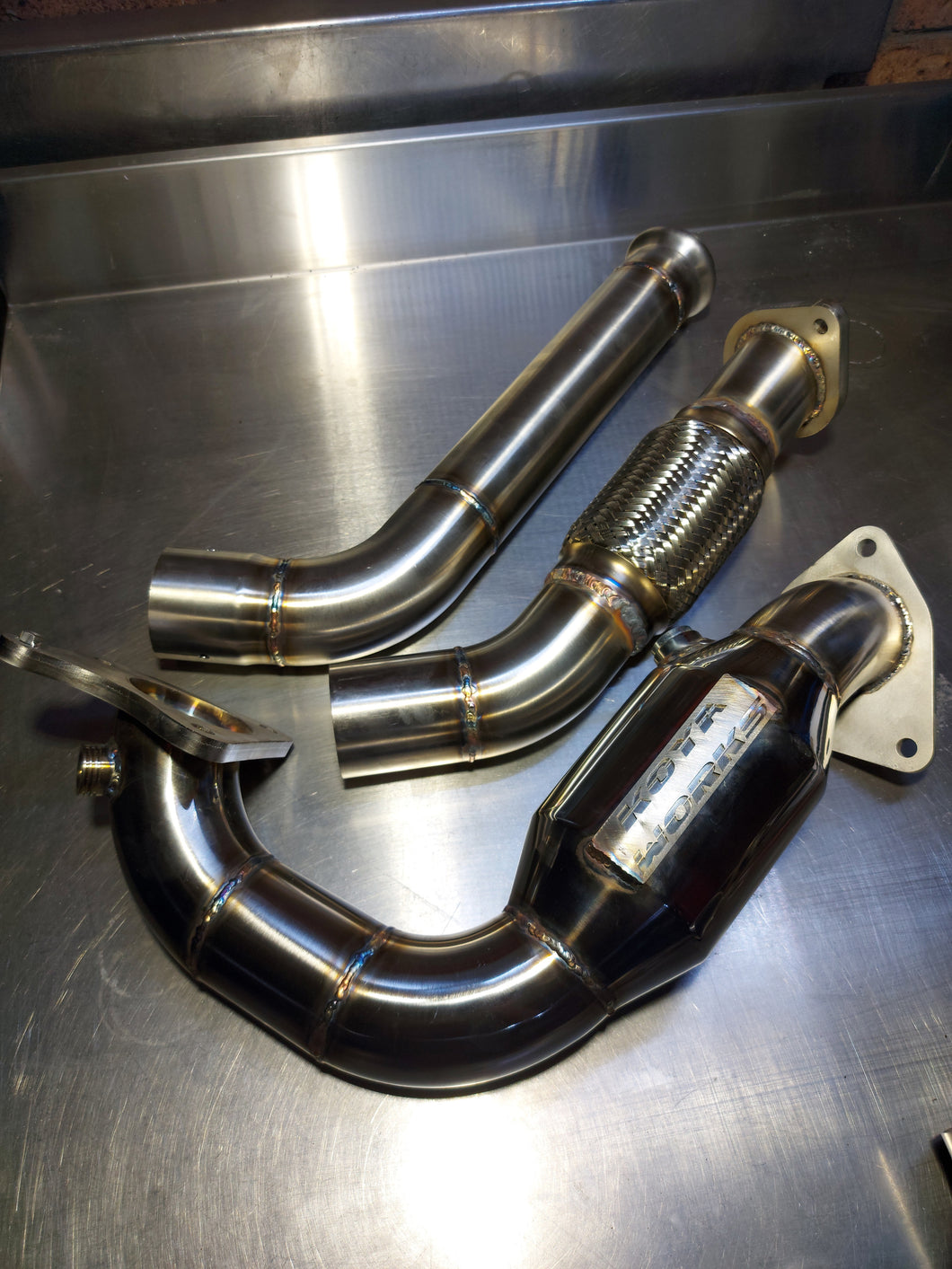 Clio 4 RS220 Downpipe/flex pipe